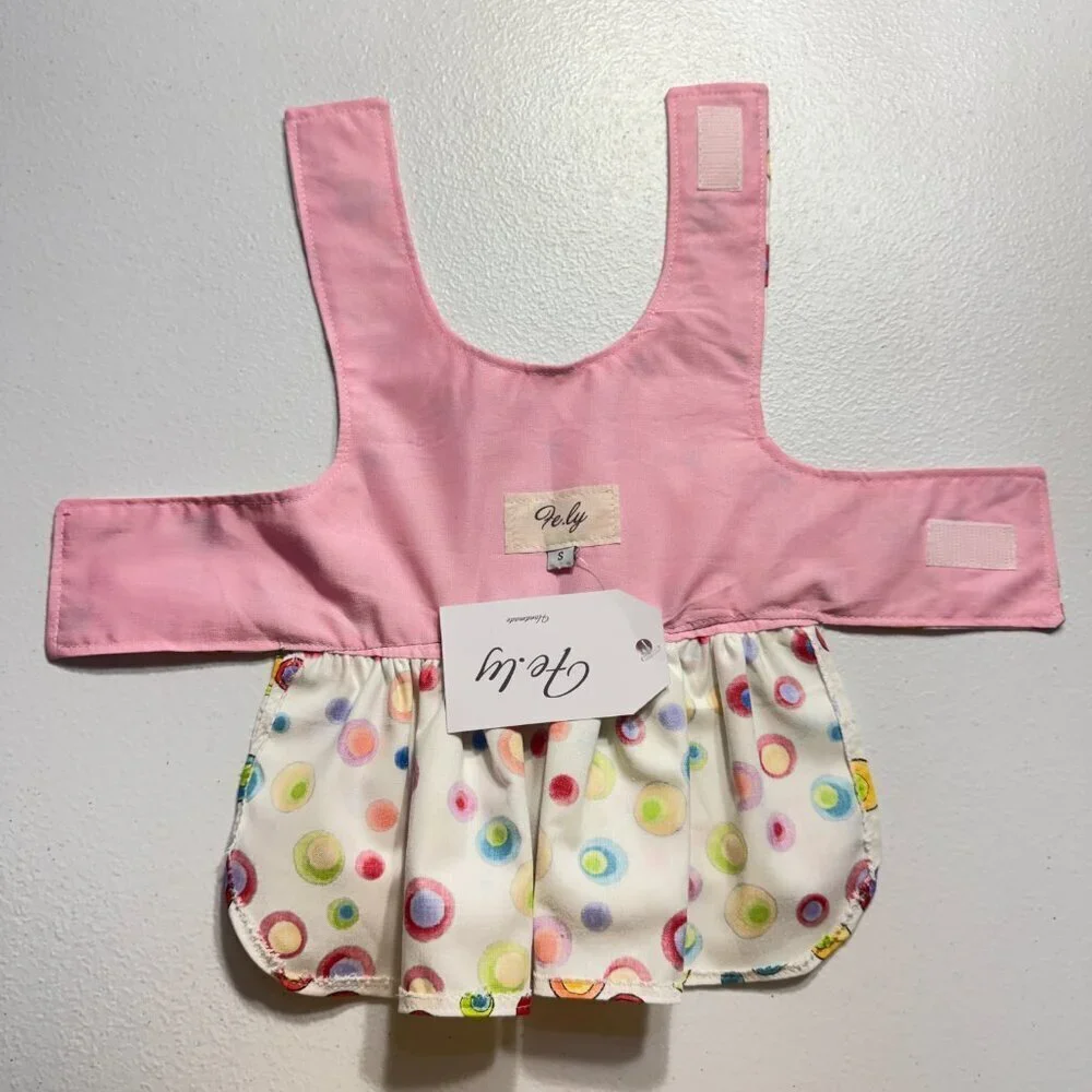 Luxury Polka Dot Dog Dress Cute Party Outfit for Small Dogs Comfortable Small